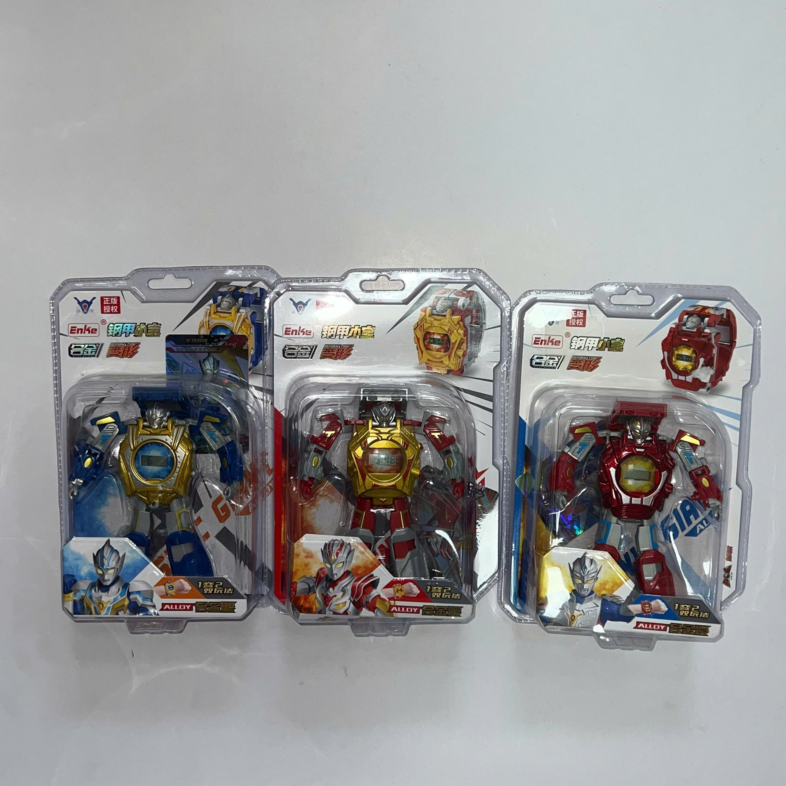 ĐỒNG HỒ SIÊU NHÂN BIẾN HÌNH  2 TRONG 1, ĐEO TAY VÀ BIẾN HÌNH SIÊU NHÂN